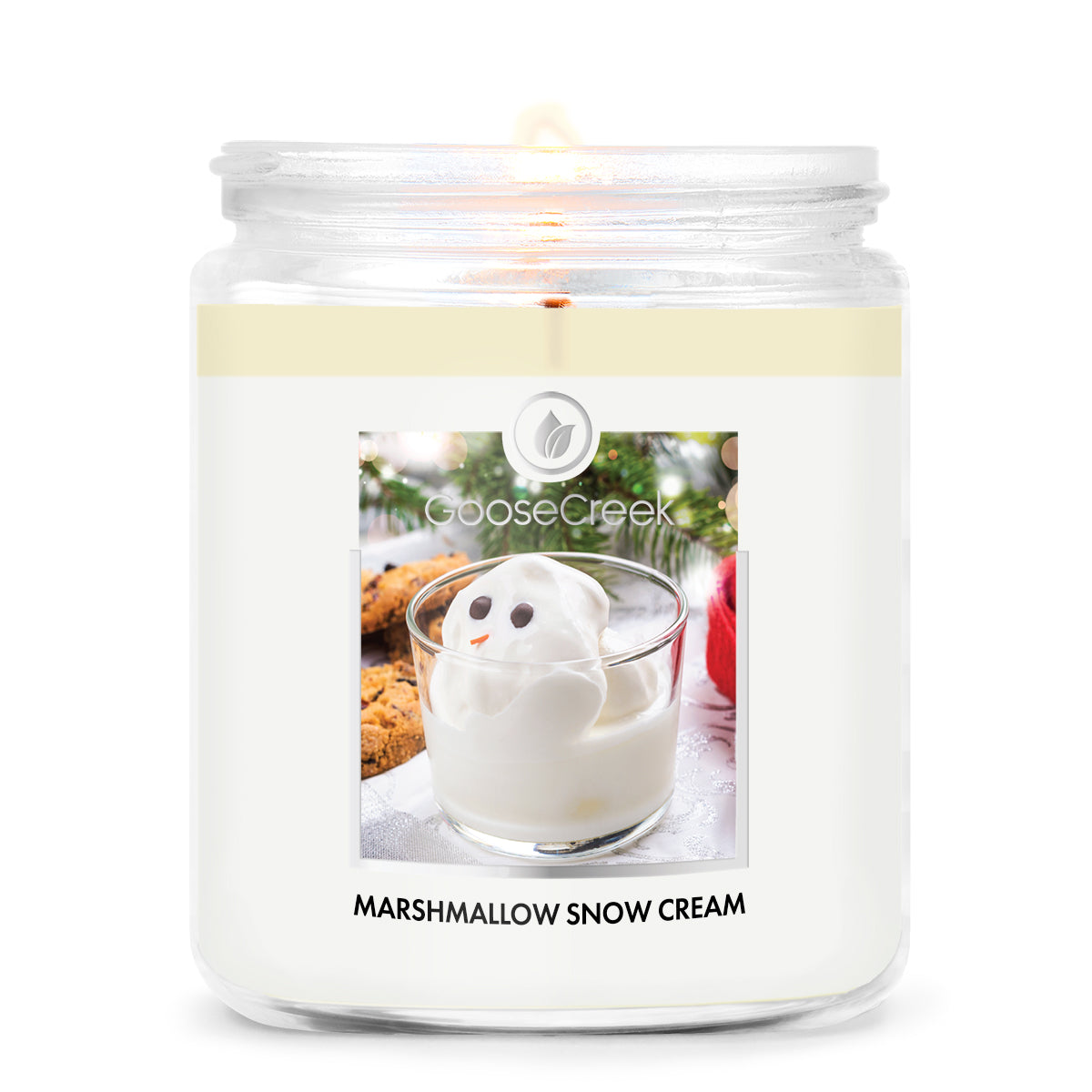 Load image into Gallery viewer, Marshmallow Snowcream 7oz Single Wick Candle
