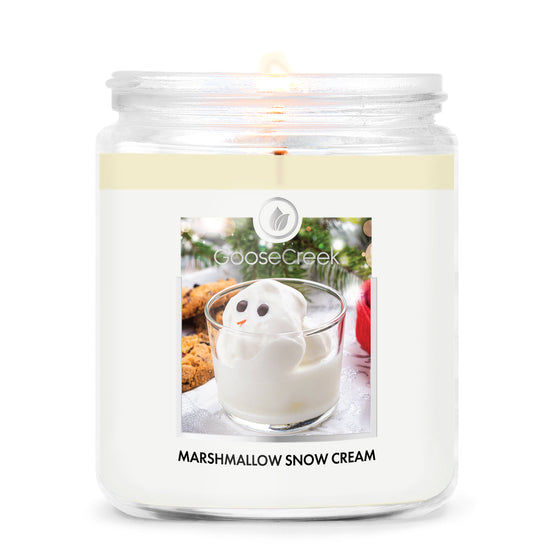 Load image into Gallery viewer, Marshmallow Snowcream 7oz Single Wick Candle
