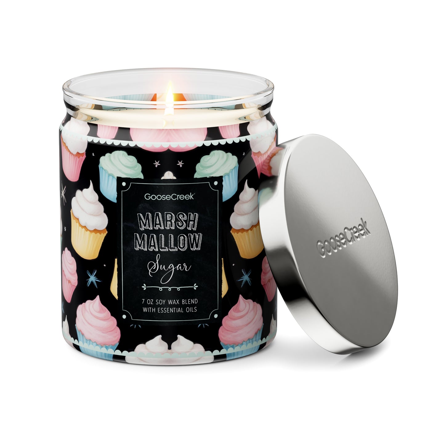 Marshmallow Sugar 7oz Single Wick Candle