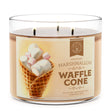 Load image into Gallery viewer, Marshmallow Waffle Cone 3-Wick Candle
