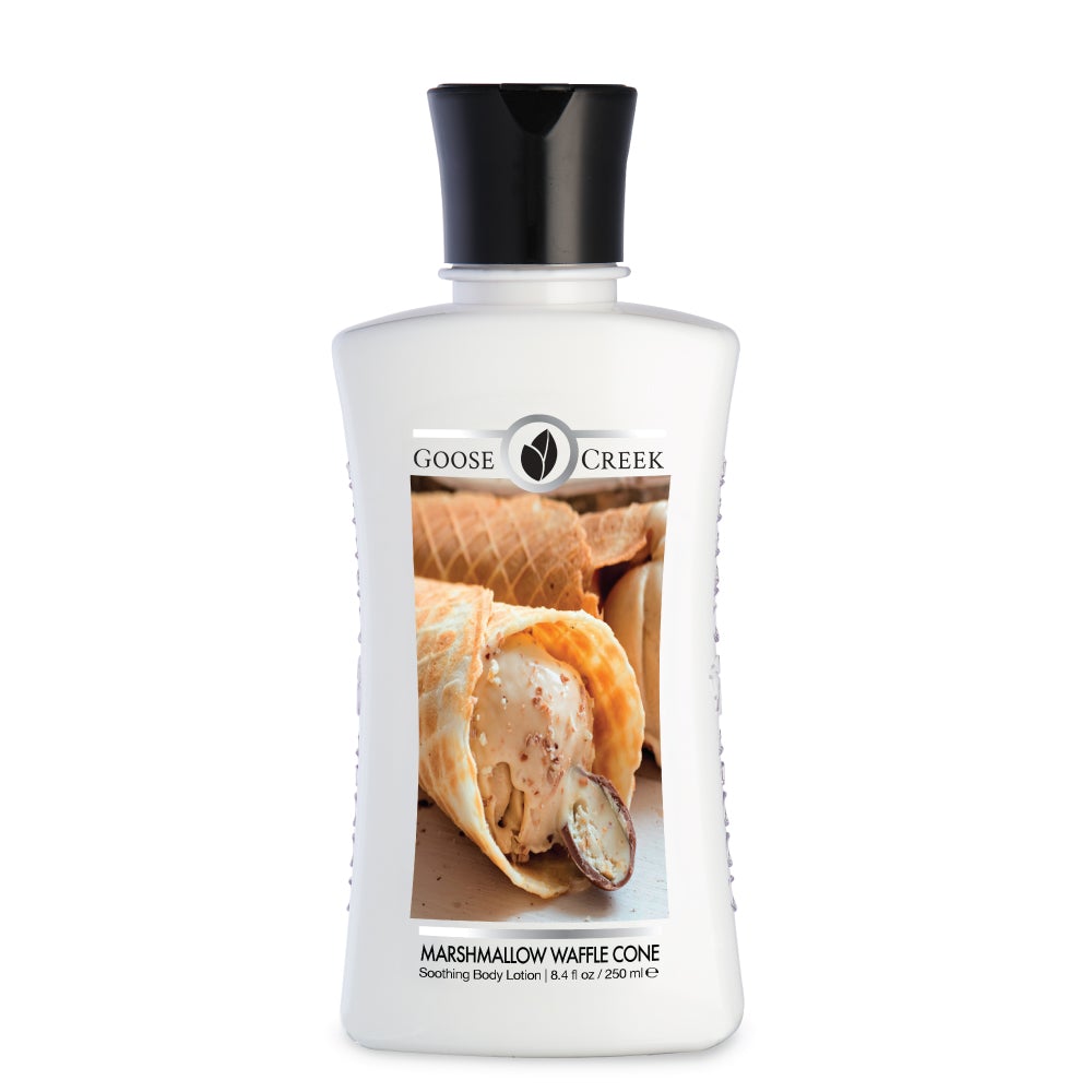 Load image into Gallery viewer, Marshmallow Waffle Cone Hydrating Body Lotion

