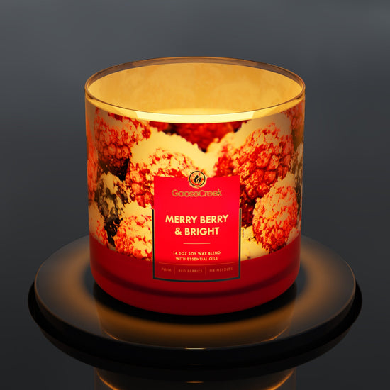 Merry Berry & Bright Large 3-Wick Candle