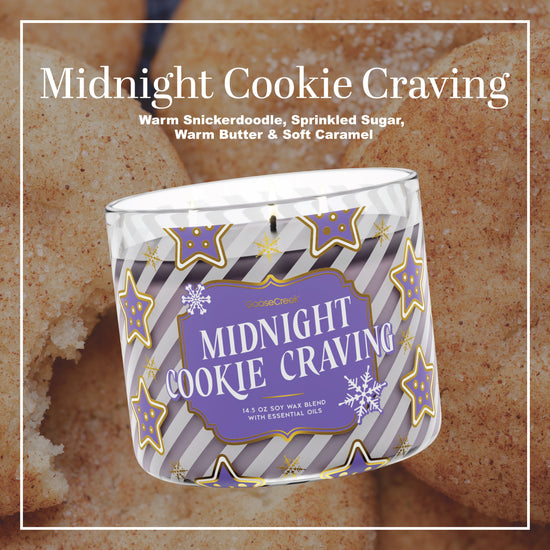 Midnight Cookie Craving 3-Wick Candle