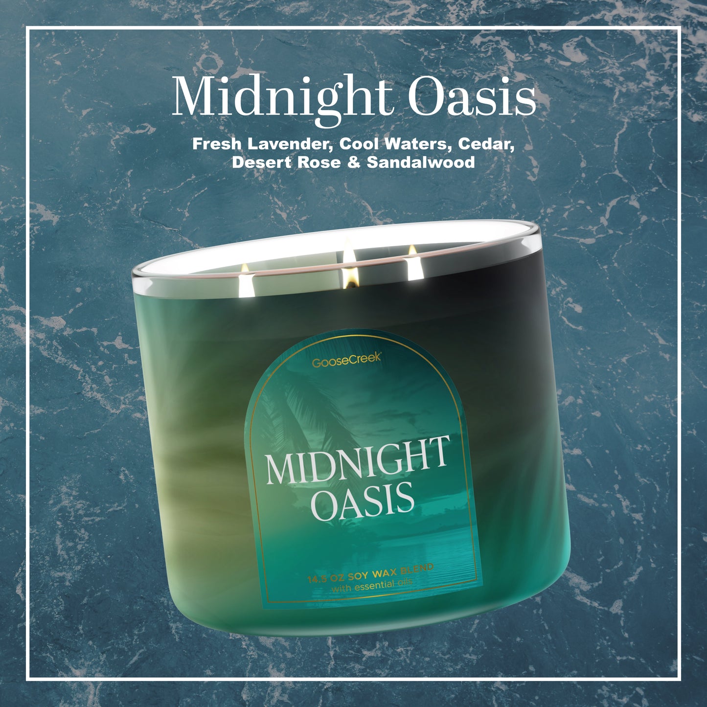 Midnight Oasis 3-Wick Candle