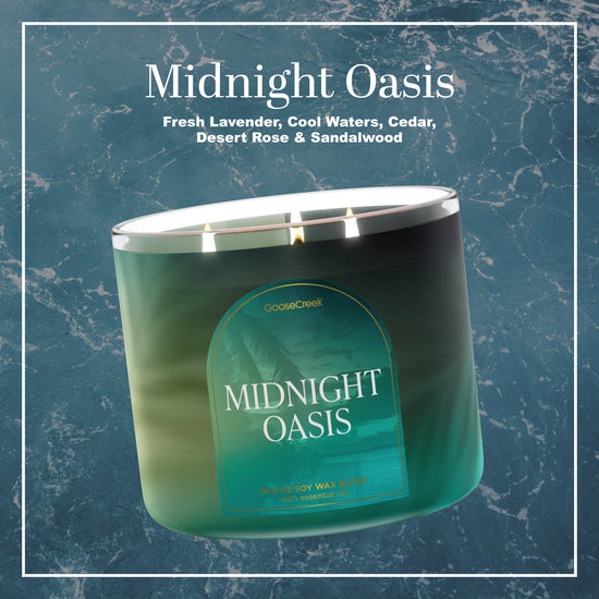 Midnight Oasis Large 3-Wick Candle