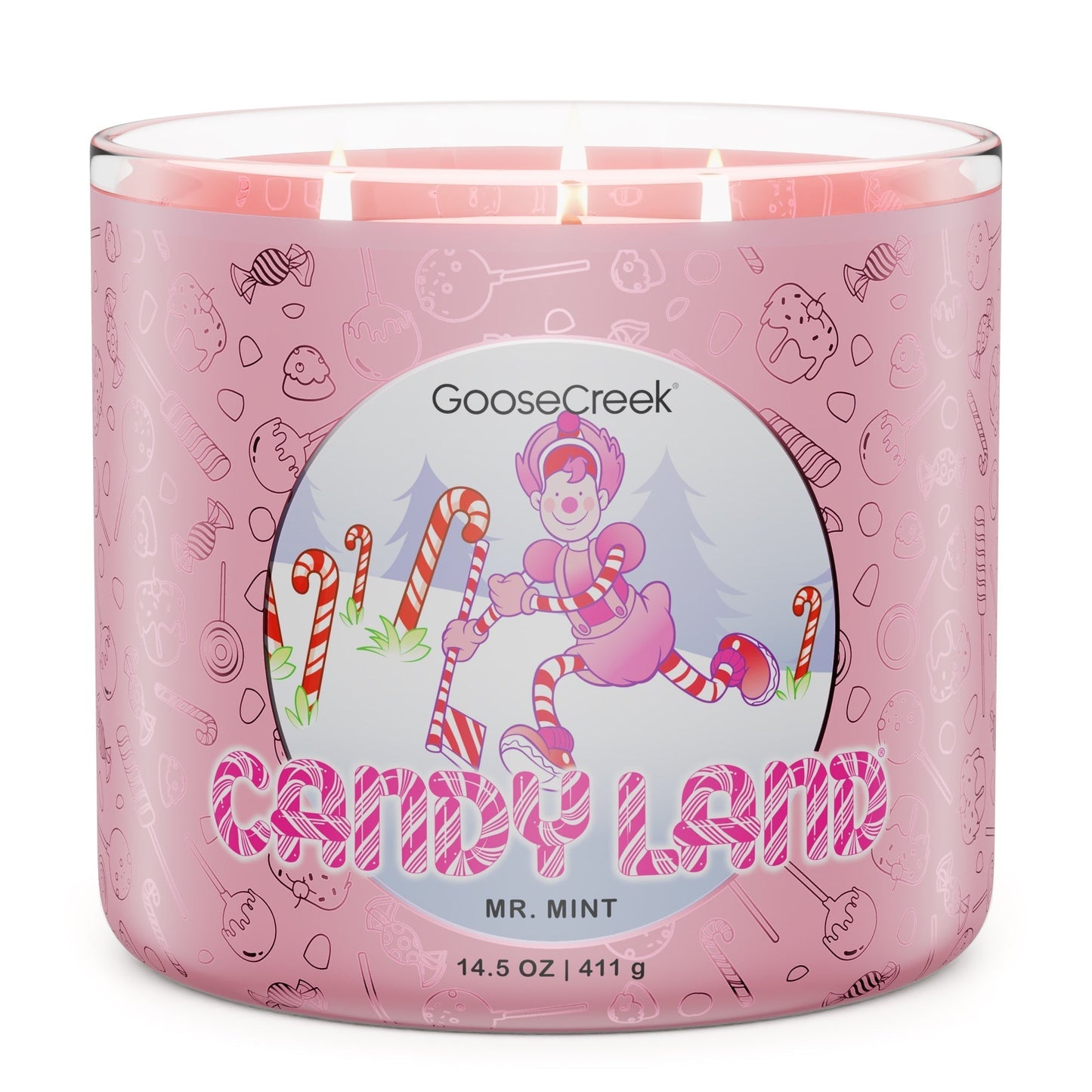 Mr. Mint Large Candy Land 3-Wick Candle