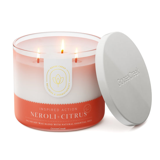 Neroli & Citrus Aromatherapy 3-Wick Candle