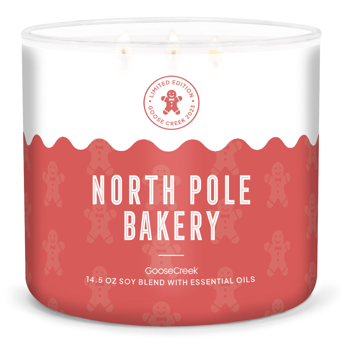 Large 3-Wick Candle  North Pole Bakery Fragrances for Home
