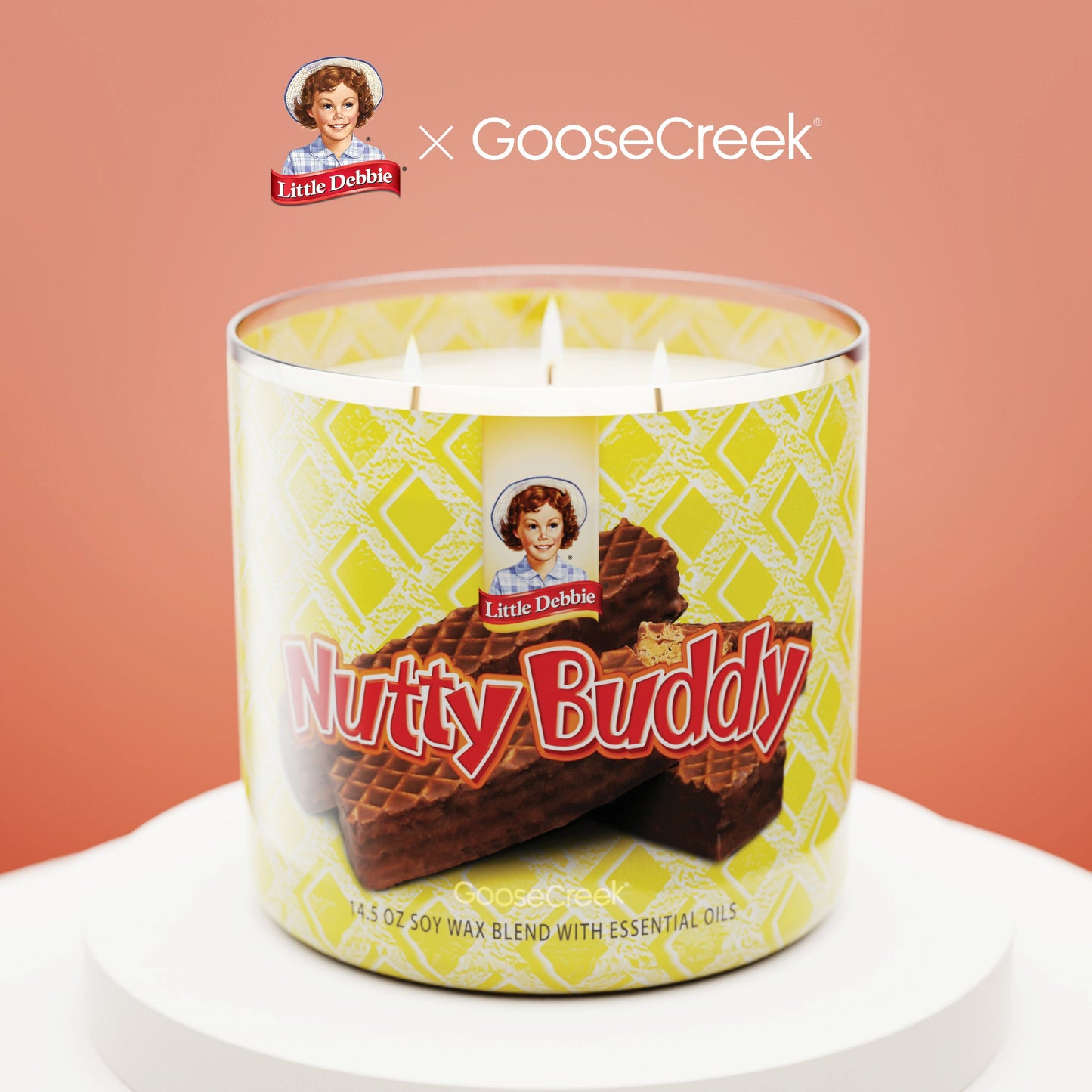 Nutty Buddy Little Debbie ™ 3-Wick Candle