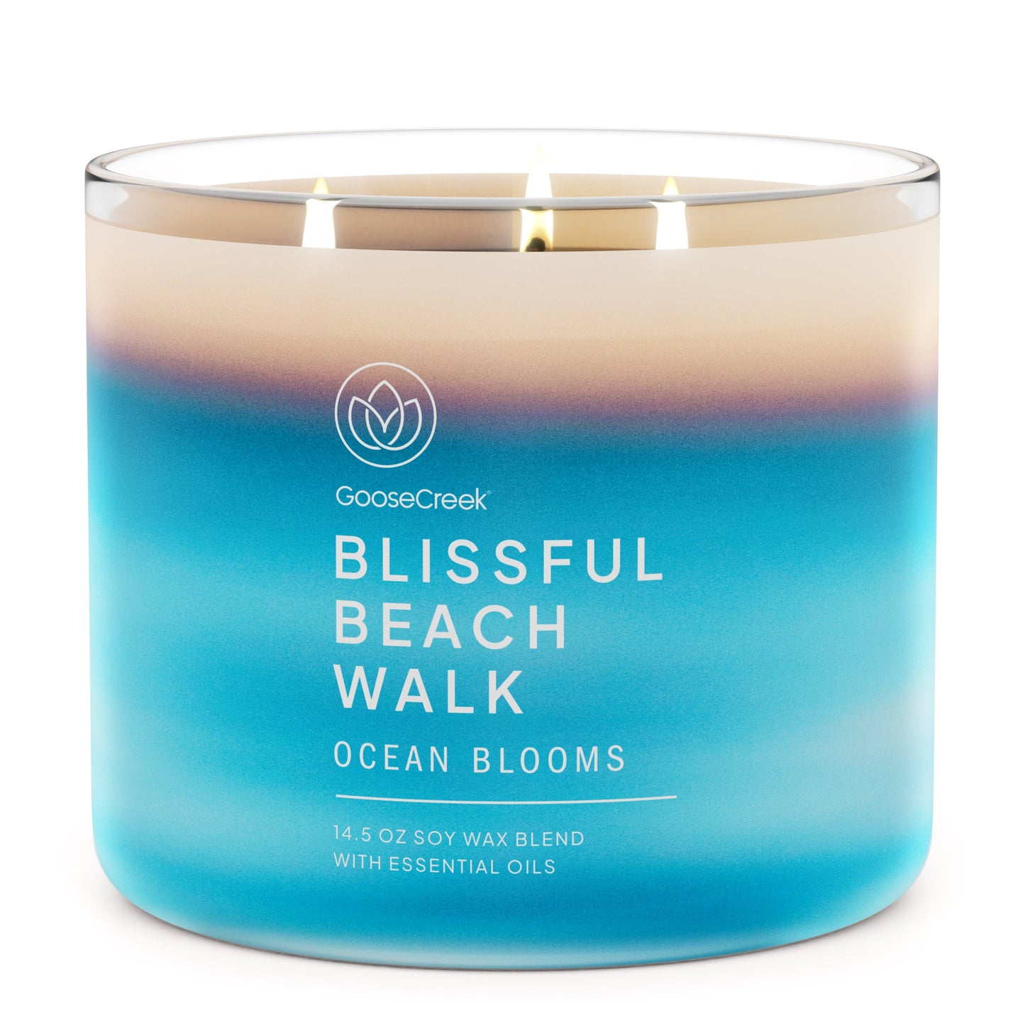 Ocean Blooms Large 3-Wick Candle