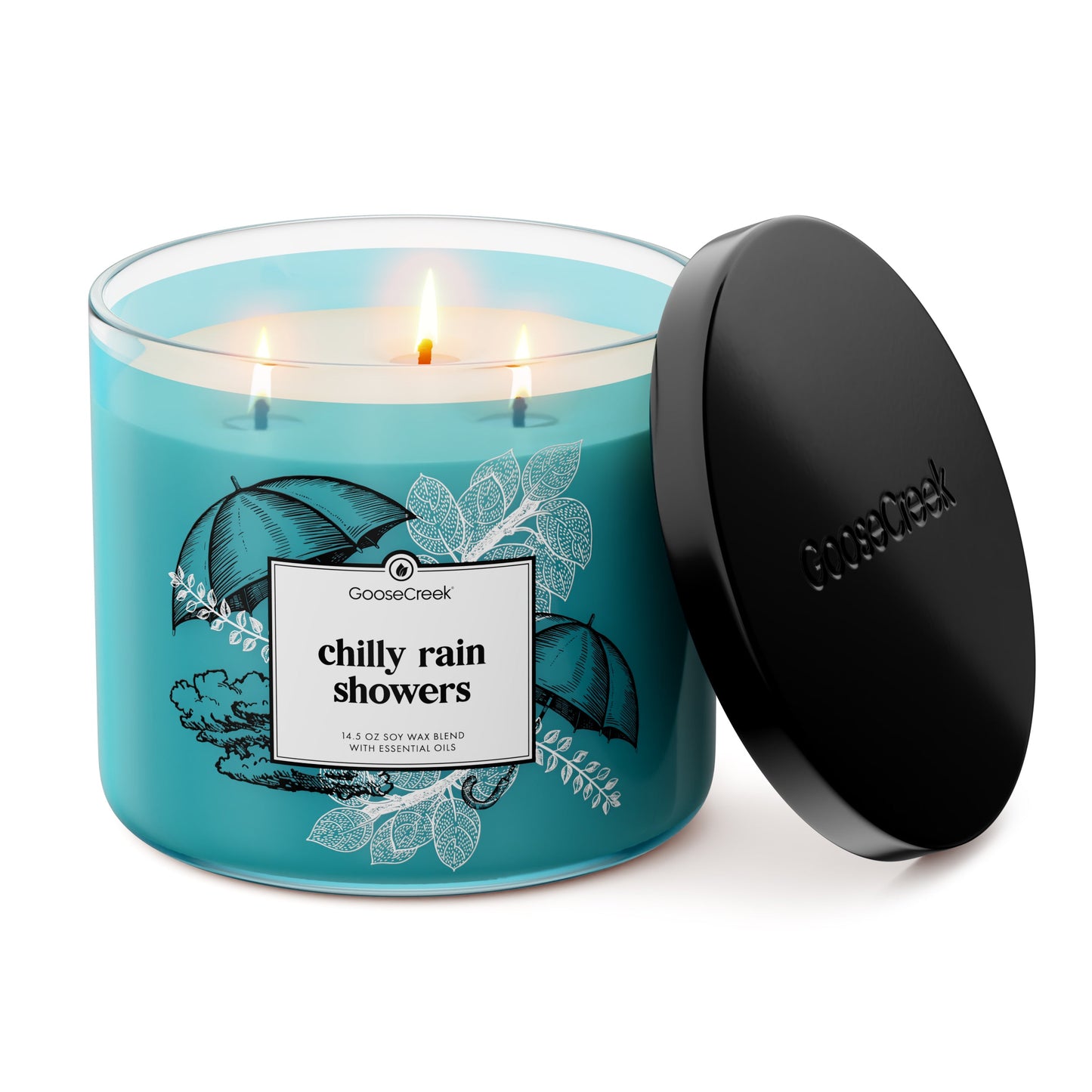 Odor Eliminating - Chilly Rain Showers 3-Wick Candle