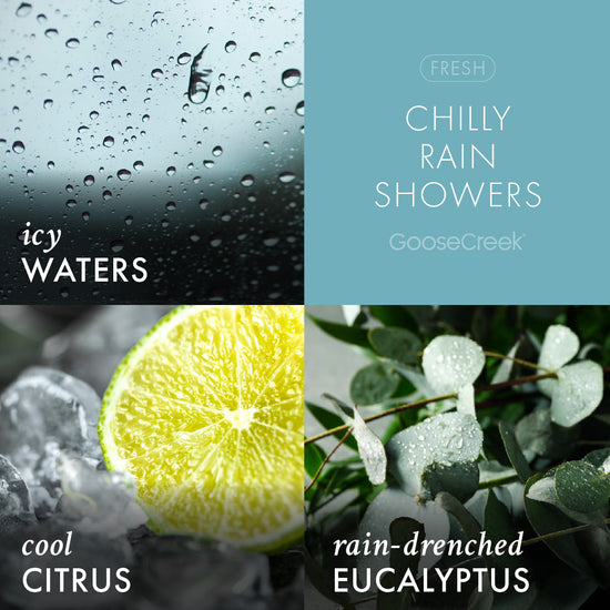 Odor Eliminating - Chilly Rain Showers 3-Wick Candle