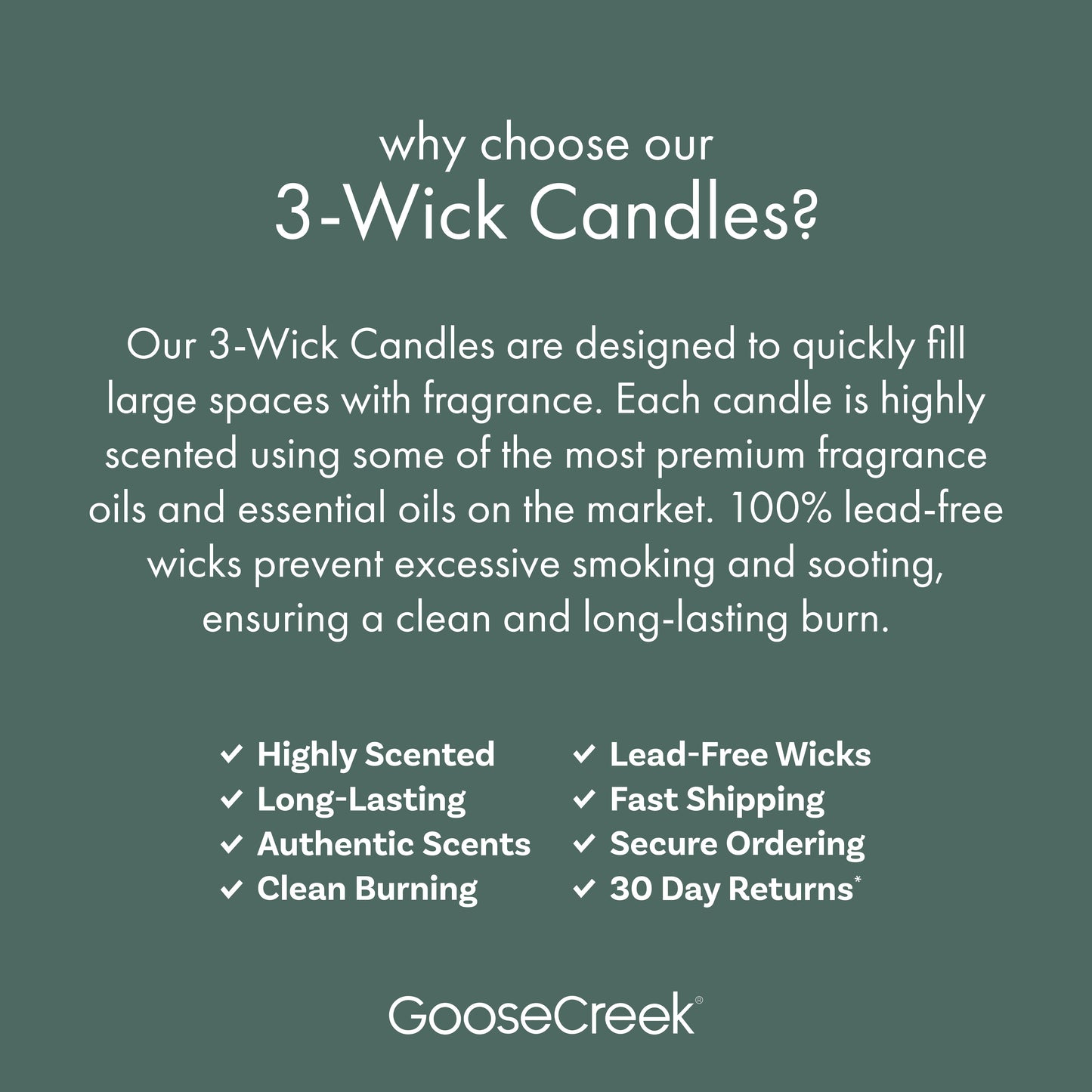 Odor Eliminating - Chilly Rain Showers 3-Wick Candle