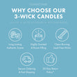 Load image into Gallery viewer, Odor Eliminating Cliffside Sea Spray 3-Wick Candle
