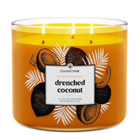 Odor Eliminating Drenched Coconut 3-Wick Candle