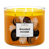 Odor Eliminating Drenched Coconut  3-Wick Candle