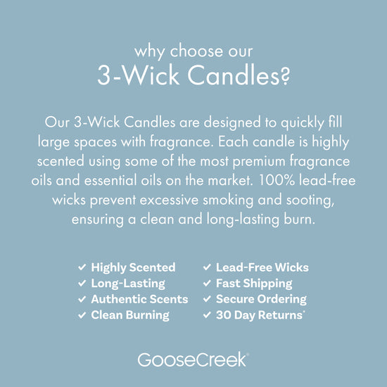 Odor Eliminating - Lost at Sea 3-Wick Candle