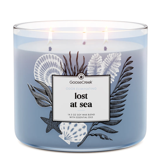 Odor Eliminating - Lost at Sea 3-Wick Candle