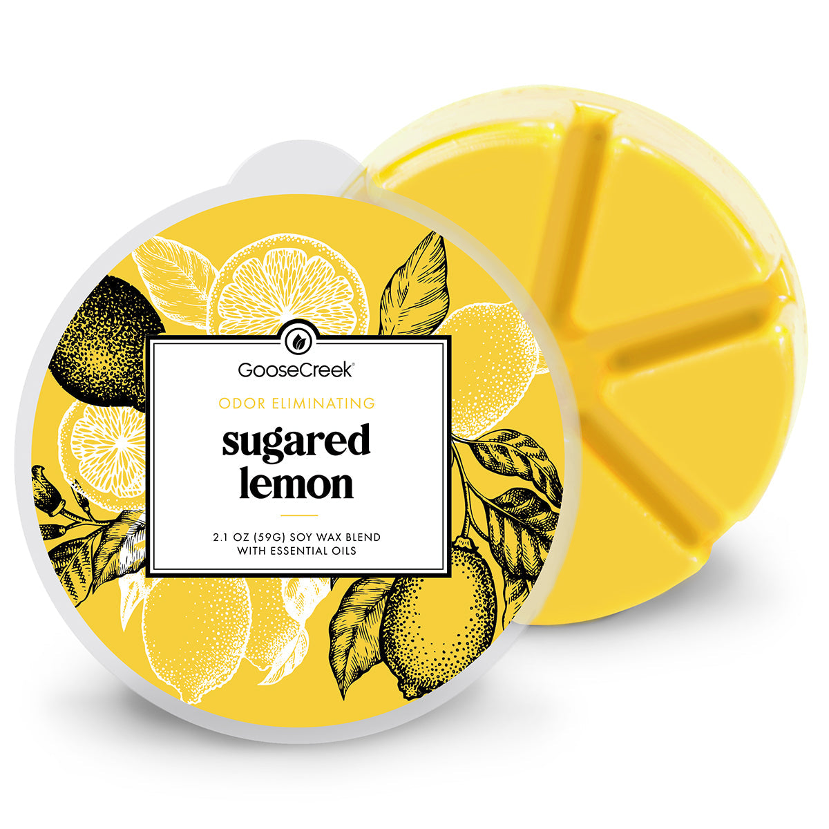 Odor Eliminating Sugared Lemon Wax Melt