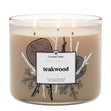 Load image into Gallery viewer, Odor Eliminating Teakwood 3-Wick Candle
