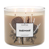 Odor Eliminating Teakwood 3-Wick Candle