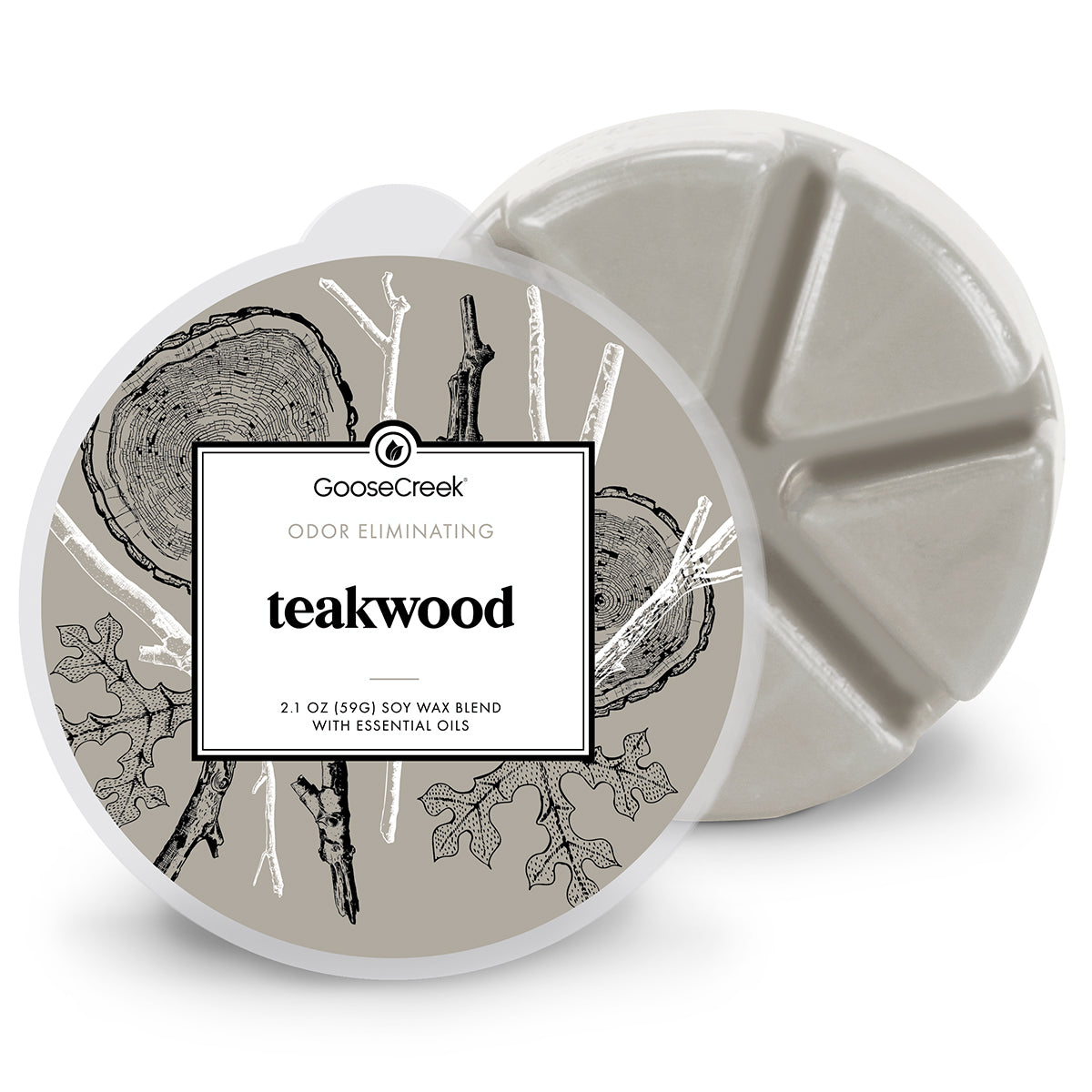 Odor Eliminating Teakwood Wax Melt