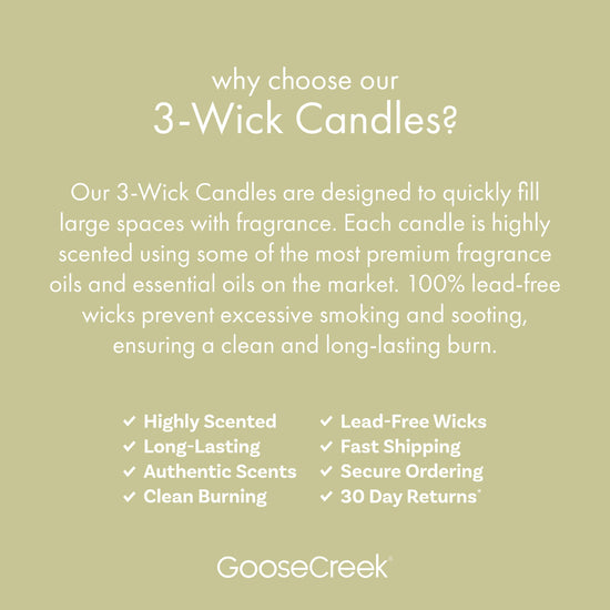 Odor Eliminating - Wild Green Apple 3-Wick Candle