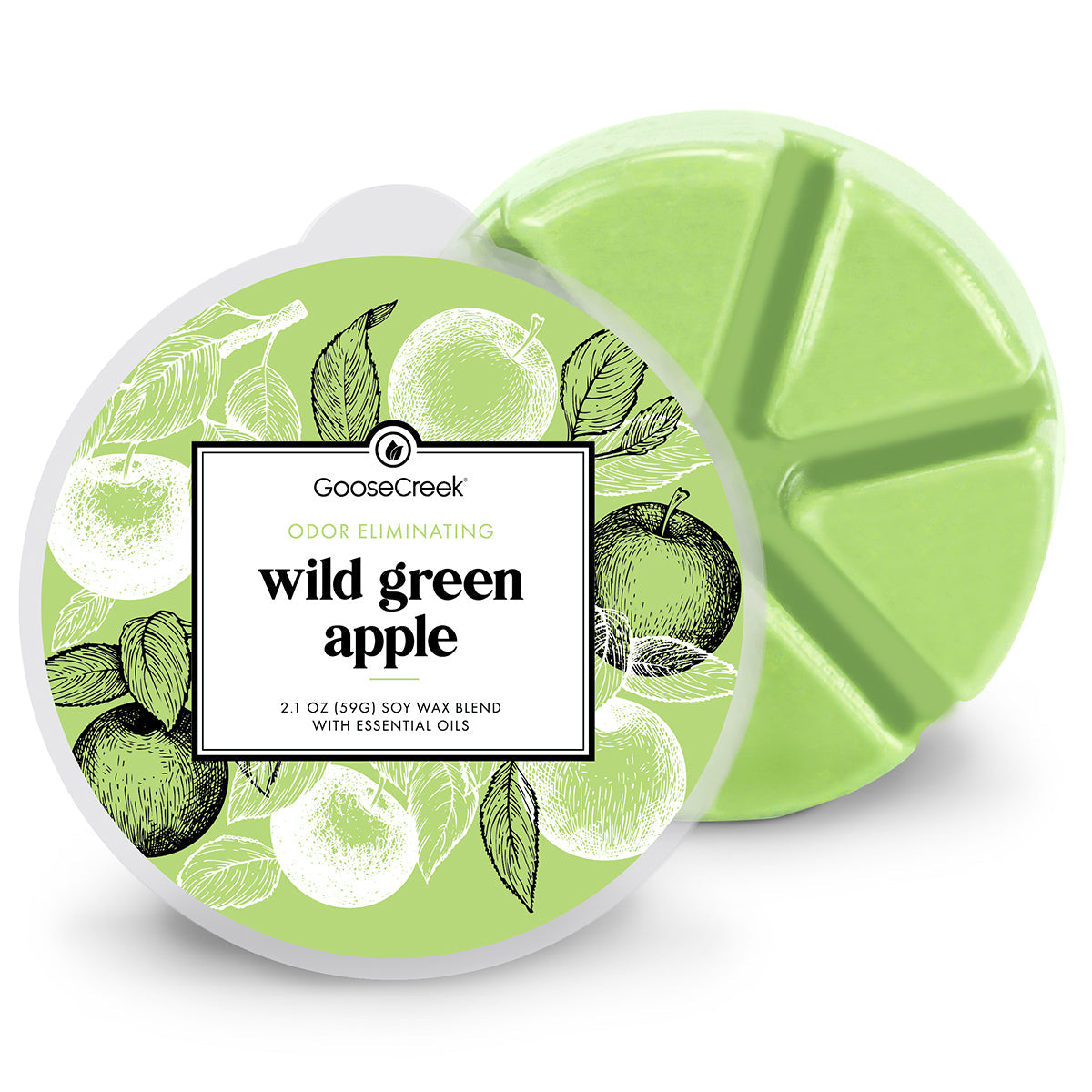 Odor Eliminating - Wild Green Apple Wax Melt