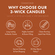 Load image into Gallery viewer, Old Fashioned Cinnamon 3-Wick Candle

