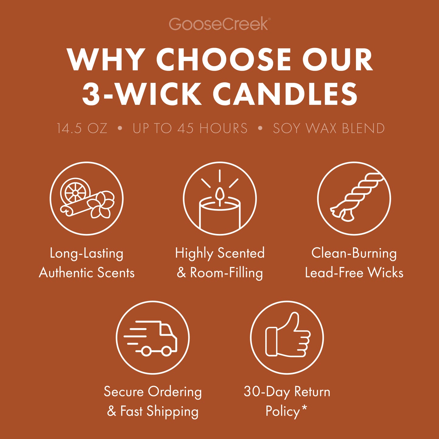 Old Fashioned Cinnamon 3-Wick Candle