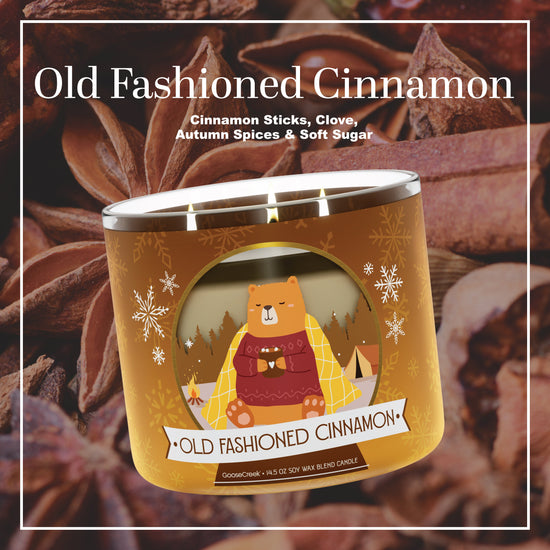 Old Fashioned Cinnamon Large 3-Wick Candle