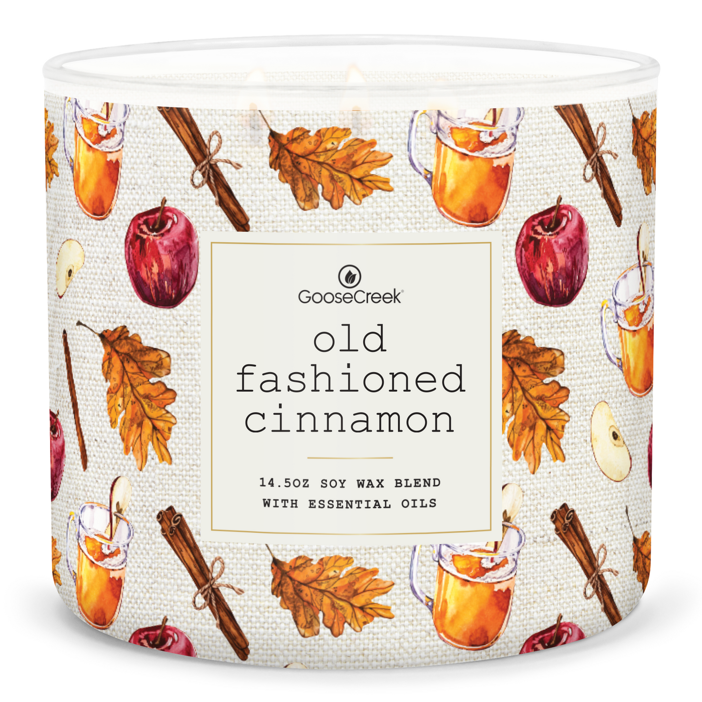 Old Fashioned Cinnamon Large 3-Wick Candle