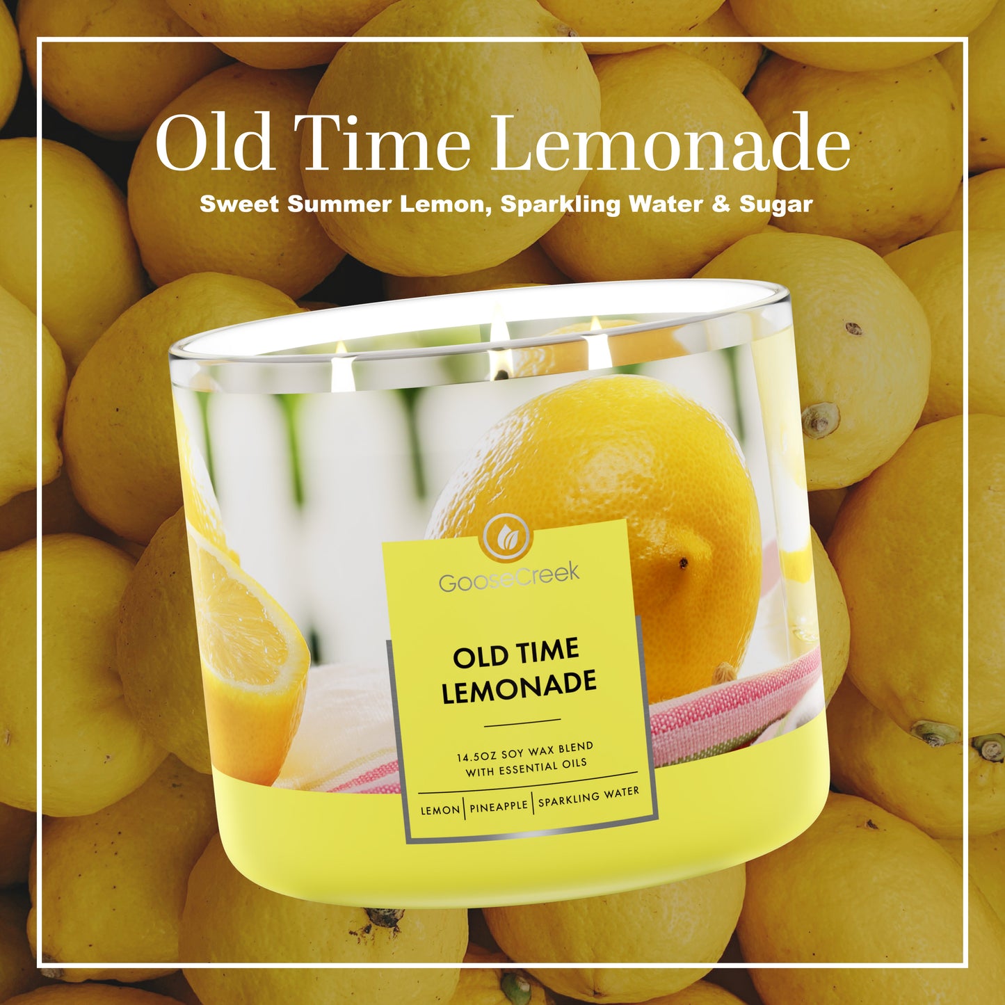 Old Time Lemonade 3-Wick Candle