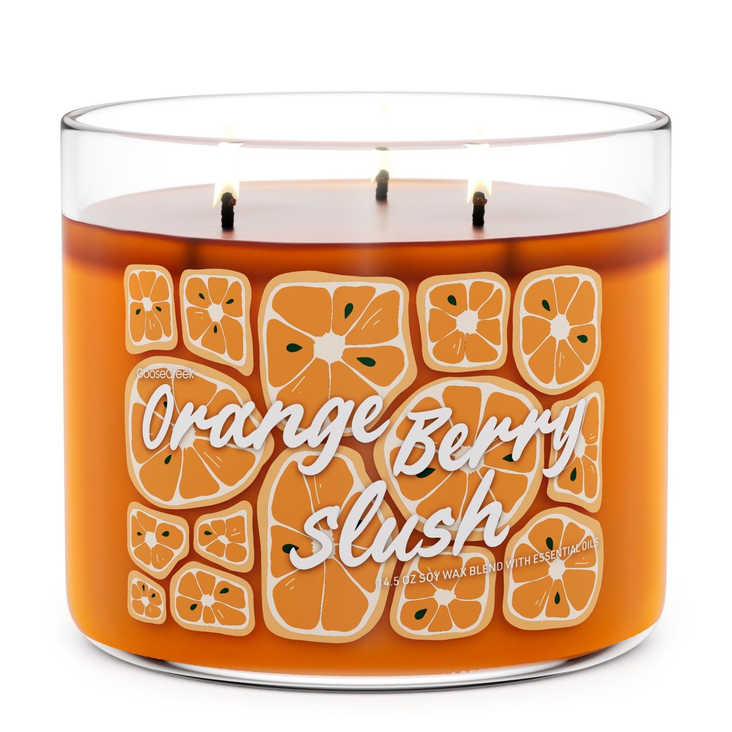 Orange Berry Slush Large 3-Wick Candle