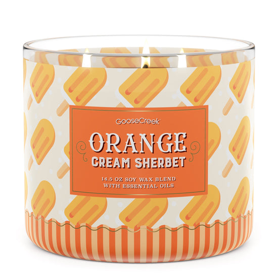 Orange Cream Sherbert 3-Wick Candle