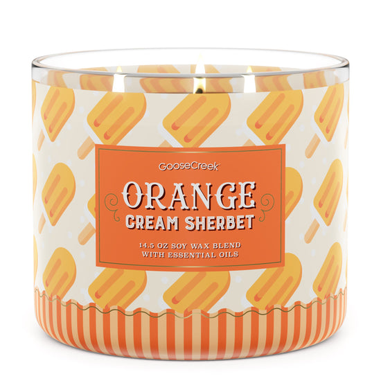 Orange Cream Sherbert 3-Wick Large Candle