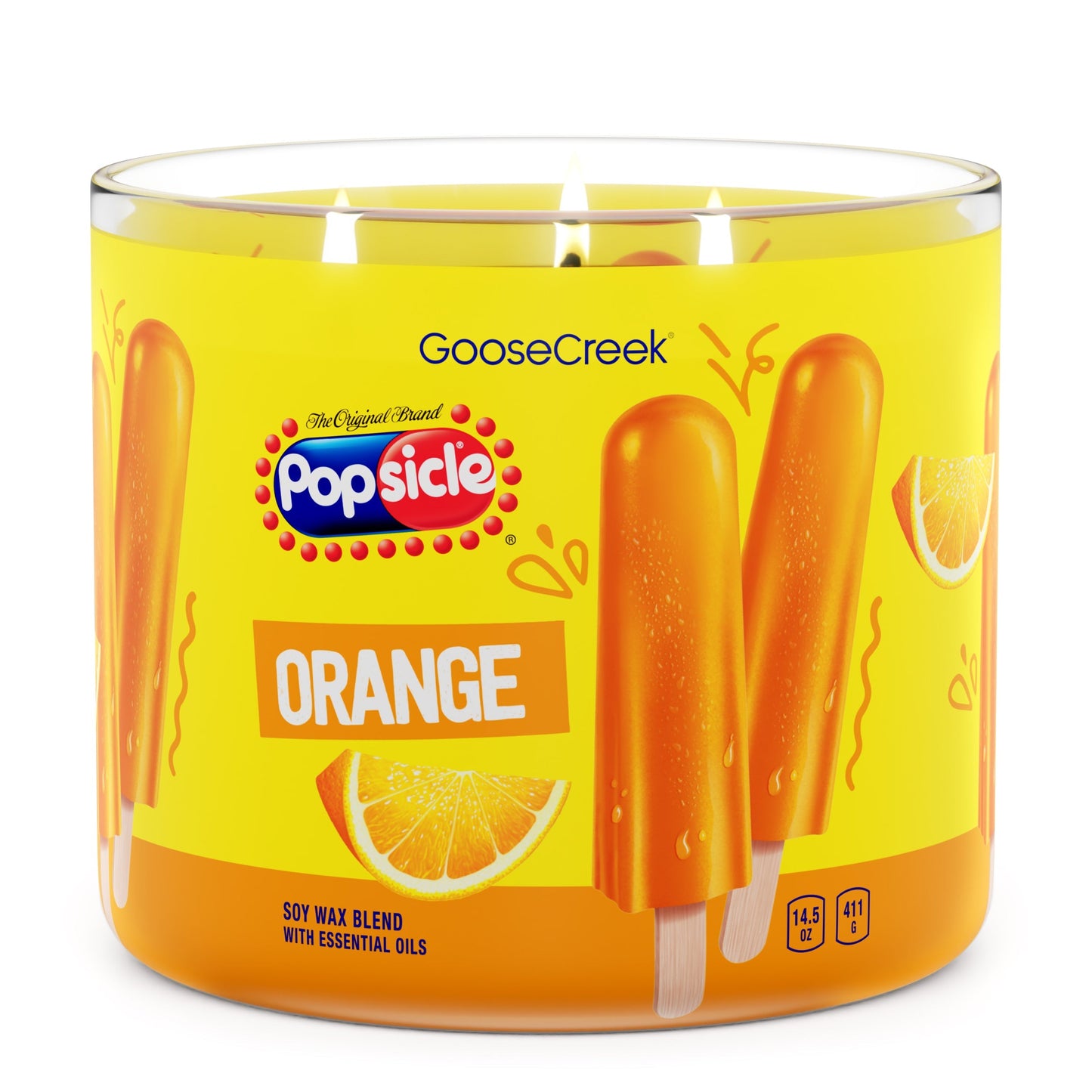 Orange Popsicle 3-Wick Candle