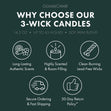Load image into Gallery viewer, Order of the Phoenix 3-Wick Harry Potter Candle
