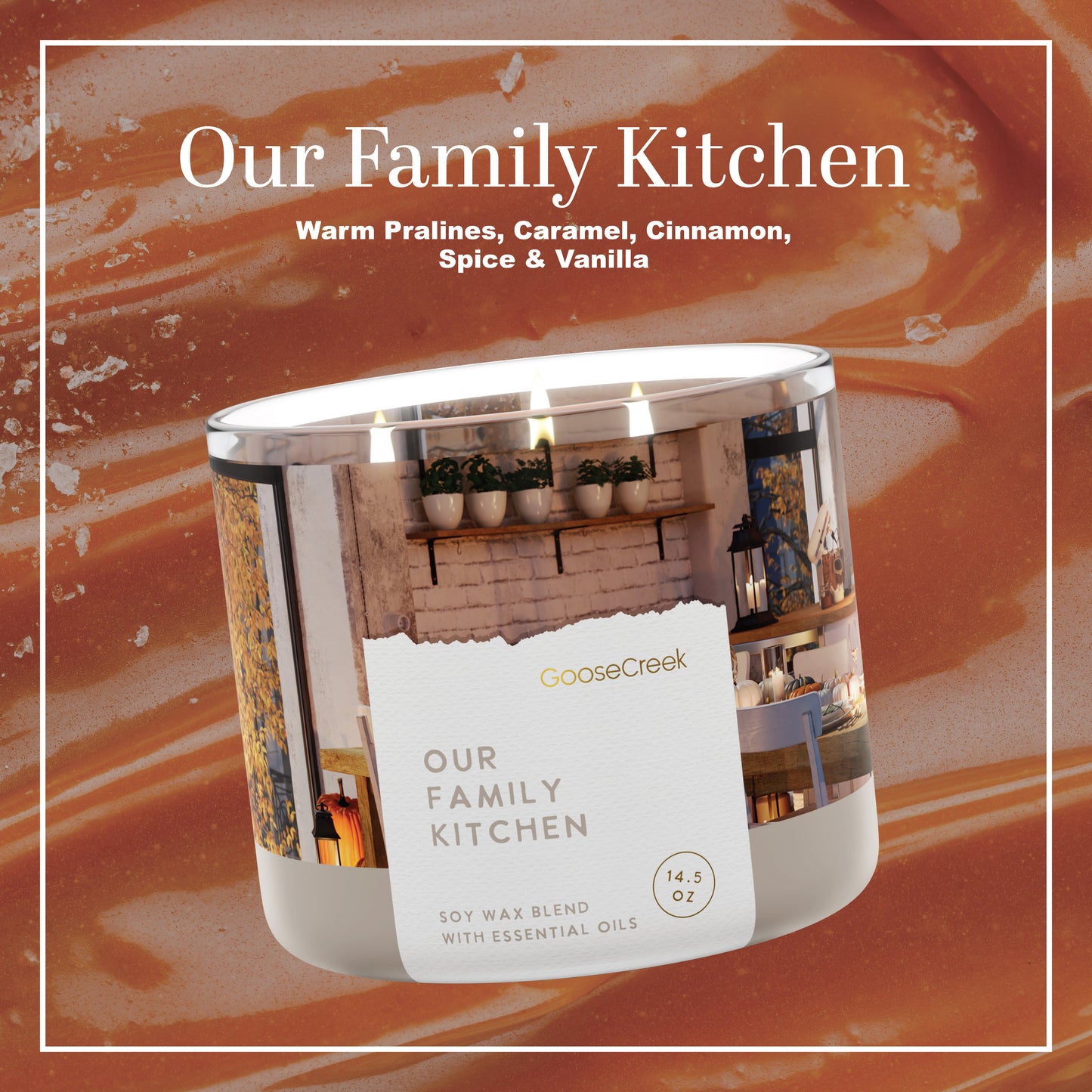 Our Family Kitchen 3-Wick Candle