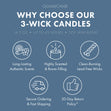 Load image into Gallery viewer, Pain au Chocolat France 3-Wick Candle
