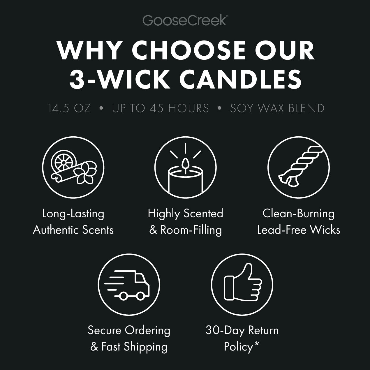 Palo Santo Coconut 3-Wick Candle