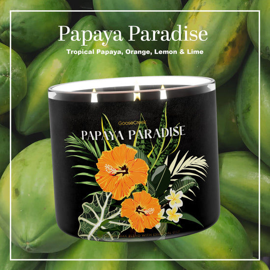 Papaya Paradise 3-Wick Candle