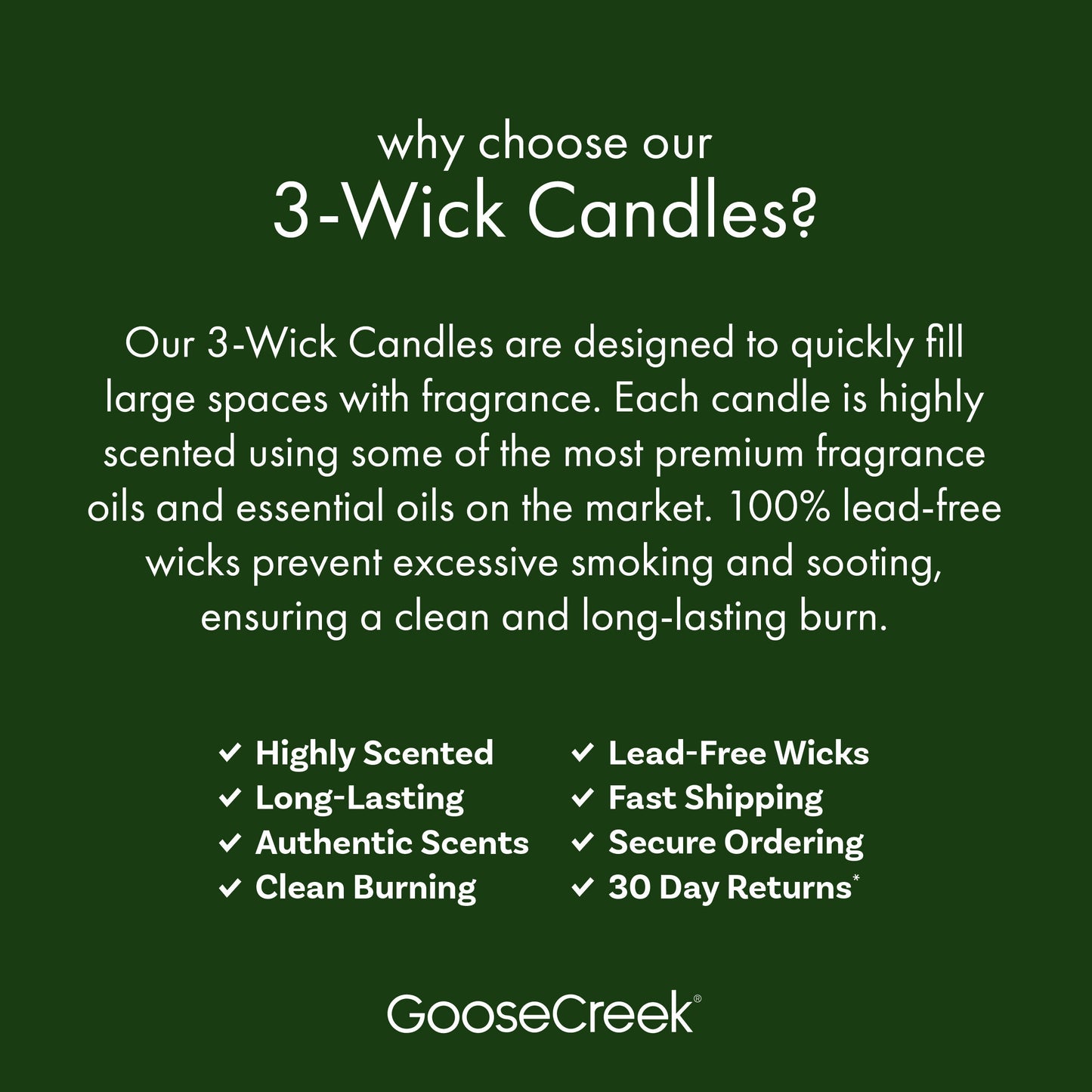 Patchouli Leaves 3-Wick Candle