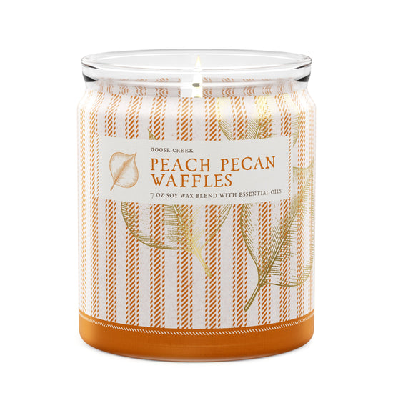 Peach Pecan Waffles 7oz Single Wick Candle