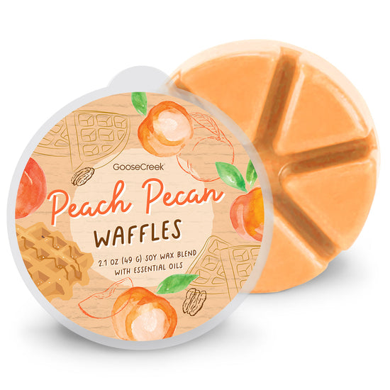 Load image into Gallery viewer, Peach Pecan Waffles Wax Melt
