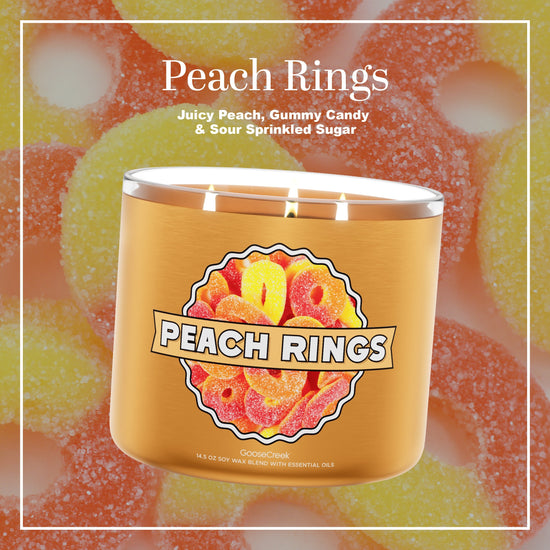 Peach Rings 3-Wick Candle