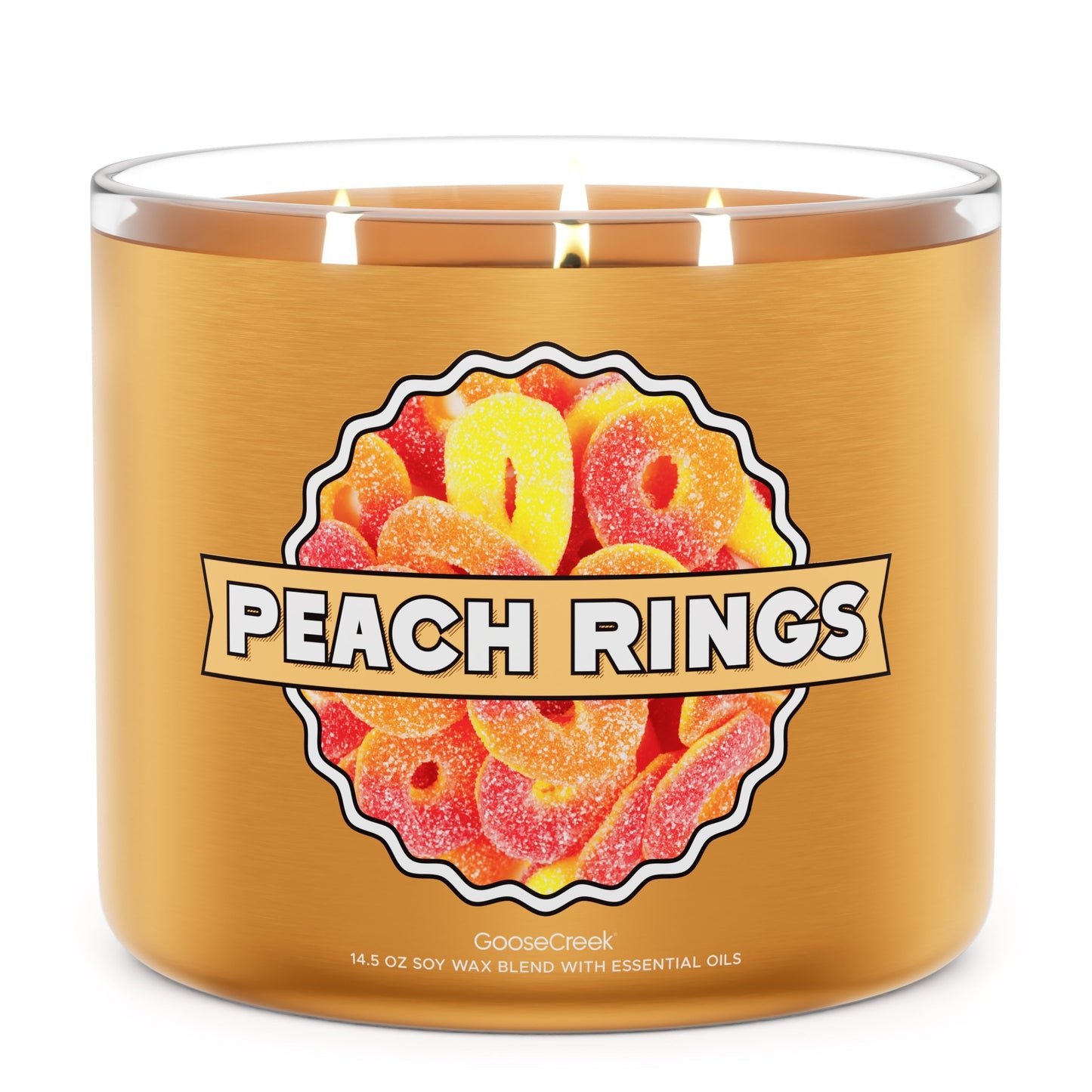 Peach Rings 3-Wick Candle