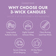 Load image into Gallery viewer, Peanut Butter &amp;amp; Jelly 3-Wick Candle
