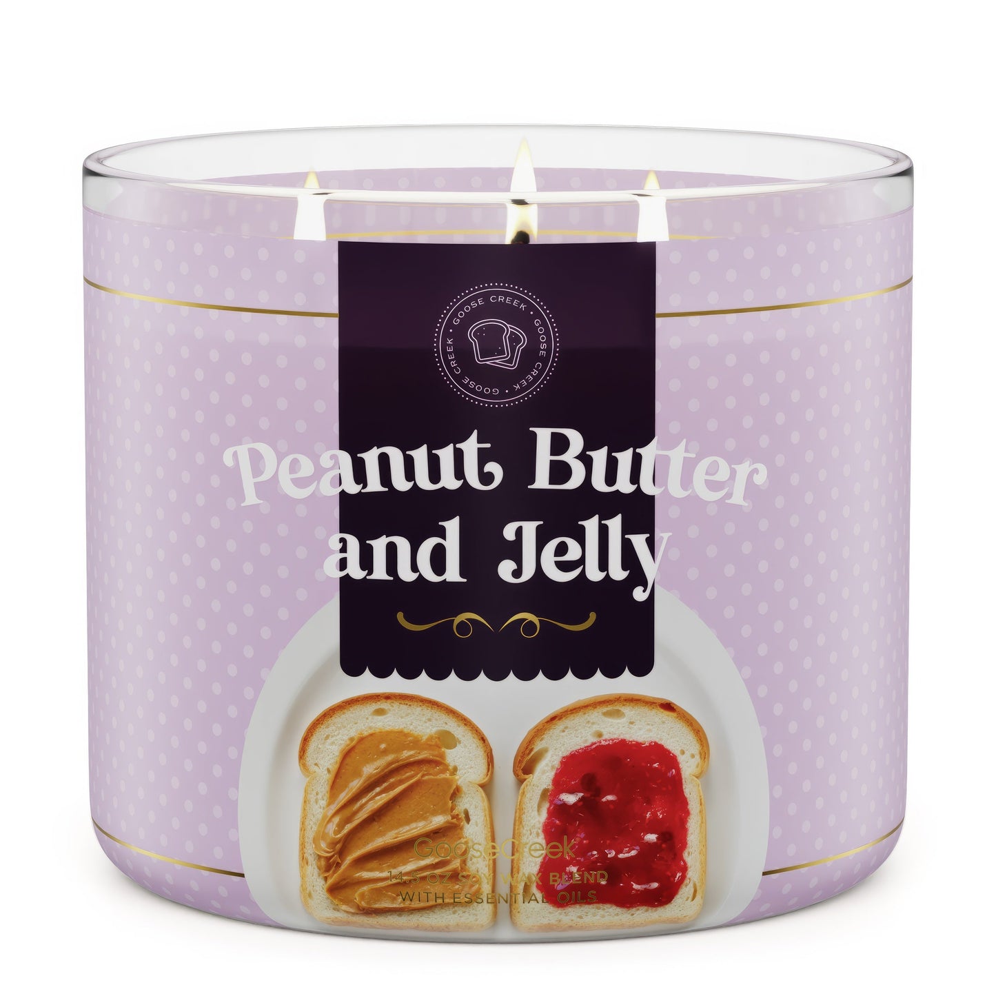 Peanut Butter & Jelly Large 3-Wick Candle