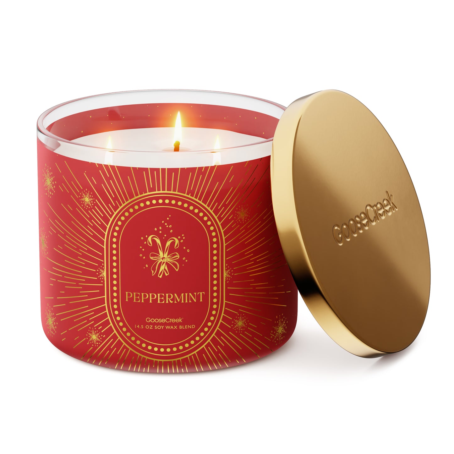 Peppermint 3-Wick Candle